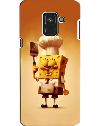 Чехол для Samsung Galaxy A8 2018 (A530F) с картинкой «Губка Боб повар»