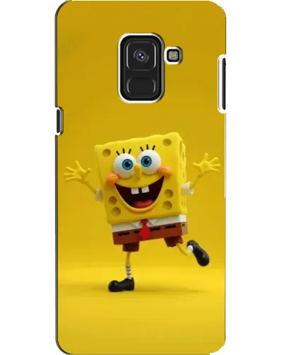 Чехол для Samsung Galaxy A8 2018 (A530F) с картинкой «Позитивный Губка Боб»