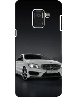 Чехол для Samsung Galaxy A8 2018 (A530F) с картинкой «Mercedes AMG GT Silver»