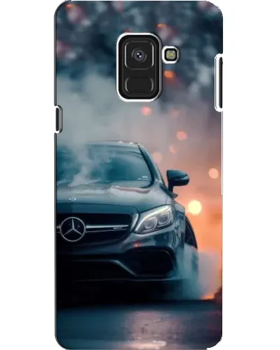 Чехол для Samsung Galaxy A8 2018 (A530F) с картинкой «Mercedes — ночной город» Чехол для Samsung Galaxy A8 2018 (A530F) с картинкой «Mercedes — ночной город»