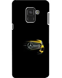Чехол для Samsung Galaxy A8 2018 (A530F) с картинкой «Mercedes — ретро стиль»