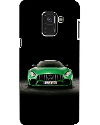 Чехол для Samsung Galaxy A8 2018 (A530F) с картинкой «Mercedes — неоновый лого» Чехол для Samsung Galaxy A8 2018 (A530F) с картинкой «Mercedes — неоновый лого»