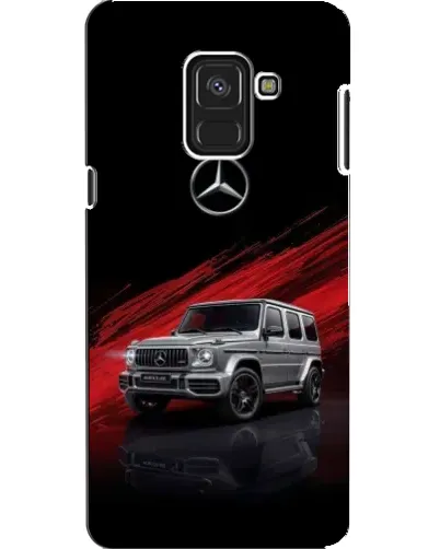 Чехол для Samsung Galaxy A8 2018 (A530F) с картинкой «Mercedes G-Class красный» Чехол для Samsung Galaxy A8 2018 (A530F) с картинкой «Mercedes G-Class красный»