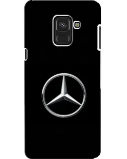 Чехол для Samsung Galaxy A8 2018 (A530F) с картинкой «Mercedes классический лого»