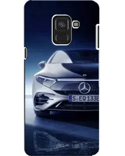Чехол для Samsung Galaxy A8 2018 (A530F) с картинкой «Mercedes EQ — будущее»