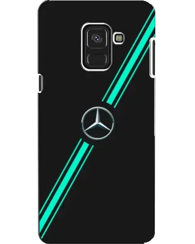Чехол для Samsung Galaxy A8 2018 (A530F) с картинкой «Спортивные линии Mercedes» Чехол для Samsung Galaxy A8 2018 (A530F) с картинкой «Спортивные линии Mercedes»