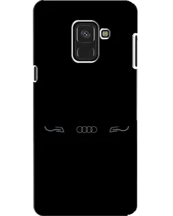 Чехол для Samsung Galaxy A8 2018 (A530F) с картинкой «Audi — световой подпись»