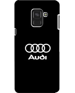 Чехол для Samsung Galaxy A8 2018 (A530F) с картинкой «Классическое лого Audi»
