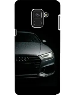 Чехол для Samsung Galaxy A8 2018 (A530F) с картинкой «Audi — детализация кузова»
