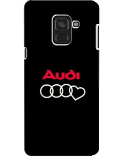 Чехол для Samsung Galaxy A8 2018 (A530F) с картинкой «Логотип Audi Heart»