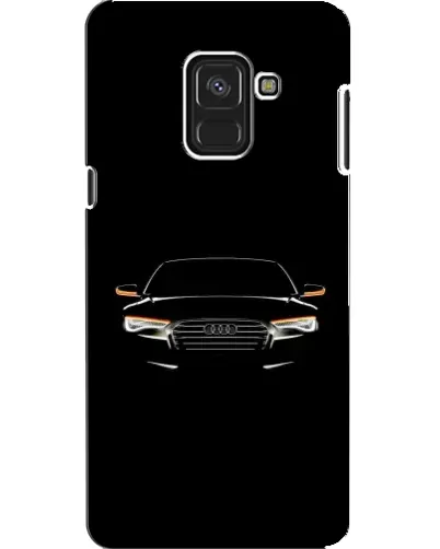 Чехол для Samsung Galaxy A8 2018 (A530F) с картинкой «Audi — ночной контур» Чехол для Samsung Galaxy A8 2018 (A530F) с картинкой «Audi — ночной контур»