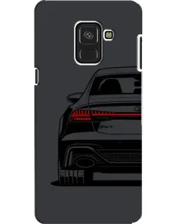Чехол для Samsung Galaxy A8 2018 (A530F) с картинкой «Задняя часть Audi — арт»