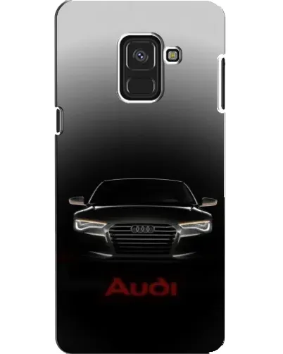 Чехол для Samsung Galaxy A8 2018 (A530F) с картинкой «Audi — градиентный контур» Чехол для Samsung Galaxy A8 2018 (A530F) с картинкой «Audi — градиентный контур»