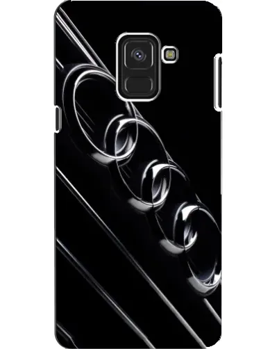 Чехол для Samsung Galaxy A8 2018 (A530F) с картинкой «Audi — абстрактные кольца» Чехол для Samsung Galaxy A8 2018 (A530F) с картинкой «Audi — абстрактные кольца»