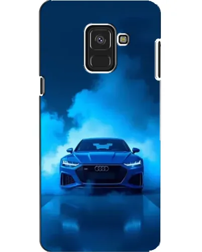 Чехол для Samsung Galaxy A8 2018 (A530F) с картинкой «Audi — голубая энергия» Чехол для Samsung Galaxy A8 2018 (A530F) с картинкой «Audi — голубая энергия»