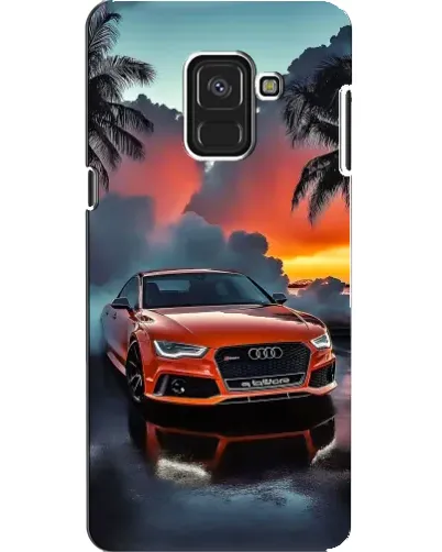 Чехол для Samsung Galaxy A8 2018 (A530F) с картинкой «Audi — закат» Чехол для Samsung Galaxy A8 2018 (A530F) с картинкой «Audi — закат»