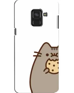 Чехол для Samsung Galaxy A8 2018 (A530F) с картинкой «Пушин с печеньем» Чехол для Samsung Galaxy A8 2018 (A530F) с картинкой «Пушин с печеньем»