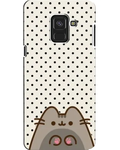 Чехол для Samsung Galaxy A8 2018 (A530F) с картинкой «Пушин в горошек»