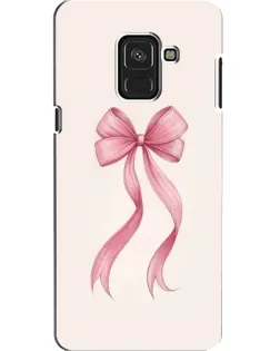 Чехол для Samsung Galaxy A8 2018 (A530F) с картинкой «Розовый бант»