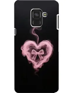 Чехол для Samsung Galaxy A8 2018 (A530F) с картинкой «Дымчатое сердце»