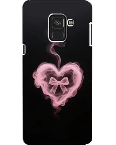 Чехол для Samsung Galaxy A8 2018 (A530F) с картинкой «Дымчатое сердце»