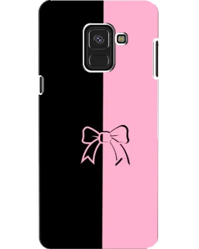 Чехол для Samsung Galaxy A8 2018 (A530F) с картинкой «Половинки банта»