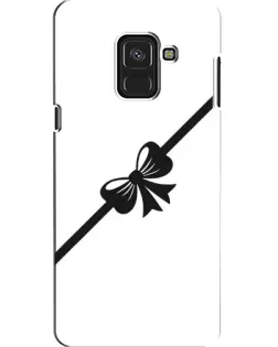 Чехол для Samsung Galaxy A8 2018 (A530F) с картинкой «Диагональный бант»