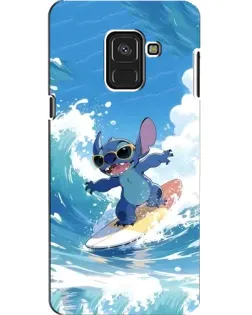 Чохол для Samsung Galaxy A8 2018 (A530F) з картинкою «Стіч на хвилі»
