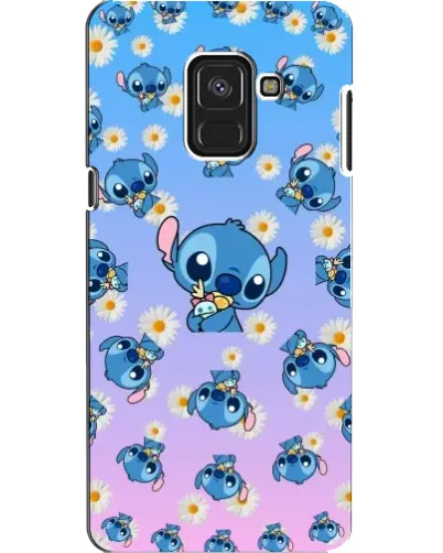 Чехол для Samsung Galaxy A8 2018 (A530F) с картинкой «Паттерн со Стичем» Чехол для Samsung Galaxy A8 2018 (A530F) с картинкой «Паттерн со Стичем»