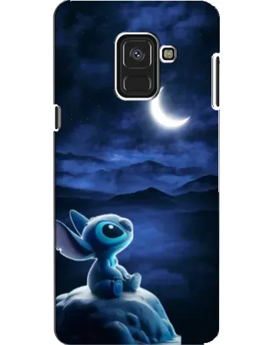 Чехол для Samsung Galaxy A8 2018 (A530F) с картинкой «Лунная ночь Стича» Чехол для Samsung Galaxy A8 2018 (A530F) с картинкой «Лунная ночь Стича»