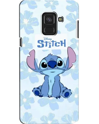 Чехол для Samsung Galaxy A8 2018 (A530F) с картинкой «Stitch среди цветов» Чехол для Samsung Galaxy A8 2018 (A530F) с картинкой «Stitch среди цветов»