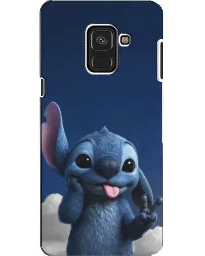 Чехол для Samsung Galaxy A8 2018 (A530F) с картинкой «Стич в облаках» Чехол для Samsung Galaxy A8 2018 (A530F) с картинкой «Стич в облаках»