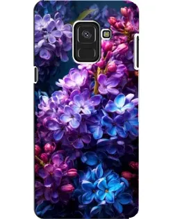 Чехол для Samsung Galaxy A8 2018 (A530F) с картинкой «Сиреневый цвет»