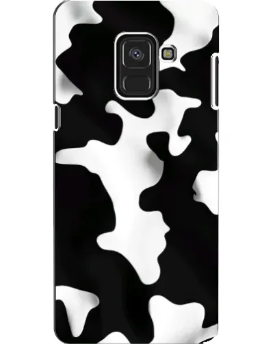 Чехол для Samsung Galaxy A8 2018 (A530F) с картинкой «Черно-белое пятно»