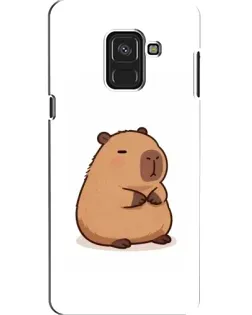 Чехол для Samsung Galaxy A8 2018 (A530F) с картинкой «Толстенькая капибара»
