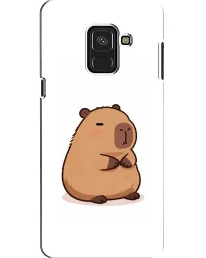 Чехол для Samsung Galaxy A8 2018 (A530F) с картинкой «Толстенькая капибара» Чехол для Samsung Galaxy A8 2018 (A530F) с картинкой «Толстенькая капибара»