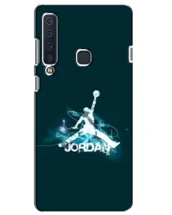 Чехол для Samsung Galaxy A9 2018 (A920) с картинкой «Jordan Blue Fire» Чехол для Samsung Galaxy A9 2018 (A920) с картинкой «Jordan Blue Fire»