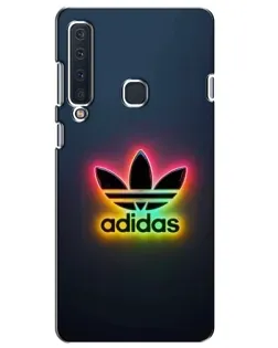 Чохол для Samsung Galaxy A9 2018 (A920) з картинкою «Неоновий Adidas»