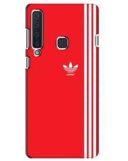 Чохол для Samsung Galaxy A9 2018 (A920) з картинкою «Червоний мінімалізм Adidas»