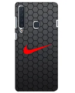 Чохол для Samsung Galaxy A9 2018 (A920) з картинкою «Nike — карбонова сітка» Чохол для Samsung Galaxy A9 2018 (A920) з картинкою «Nike — карбонова сітка»