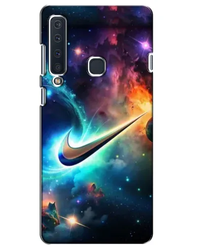 Чехол для Samsung Galaxy A9 2018 (A920) с картинкой «Космический Nike Swoosh» Чехол для Samsung Galaxy A9 2018 (A920) с картинкой «Космический Nike Swoosh»