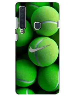 Чохол для Samsung Galaxy A9 2018 (A920) з картинкою «Тенісні м'ячі Найк» Чохол для Samsung Galaxy A9 2018 (A920) з картинкою «Тенісні м'ячі Найк»