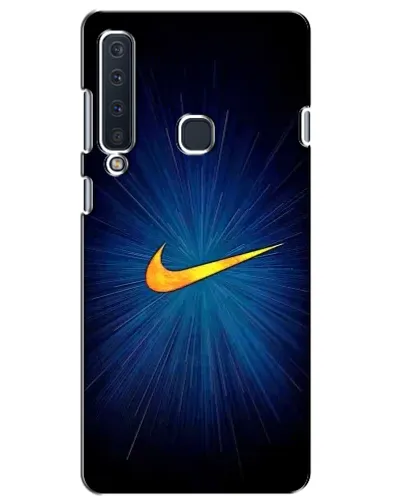 Чехол для Samsung Galaxy A9 2018 (A920) с картинкой «Синий пульс Nike» Чехол для Samsung Galaxy A9 2018 (A920) с картинкой «Синий пульс Nike»