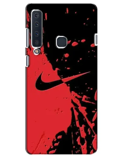 Чехол для Samsung Galaxy A9 2018 (A920) с картинкой «Красные брызги Nike» Чехол для Samsung Galaxy A9 2018 (A920) с картинкой «Красные брызги Nike»