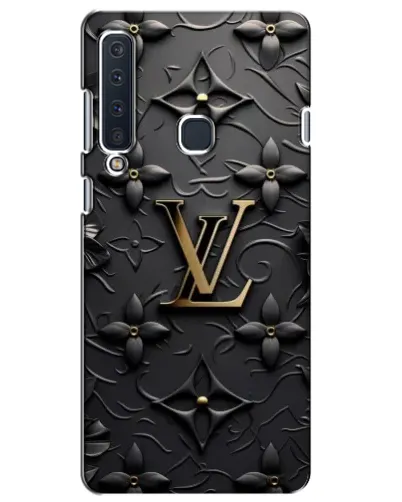 Чехол для Samsung Galaxy A9 2018 (A920) с картинкой «Кожаная текстура LV»