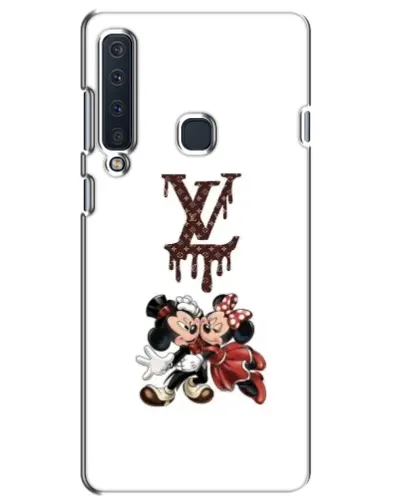 Чехол для Samsung Galaxy A9 2018 (A920) с картинкой «LV и Микки Маус»