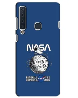Чохол для Samsung Galaxy A9 2018 (A920) з картинкою «NASA — місячна місія»