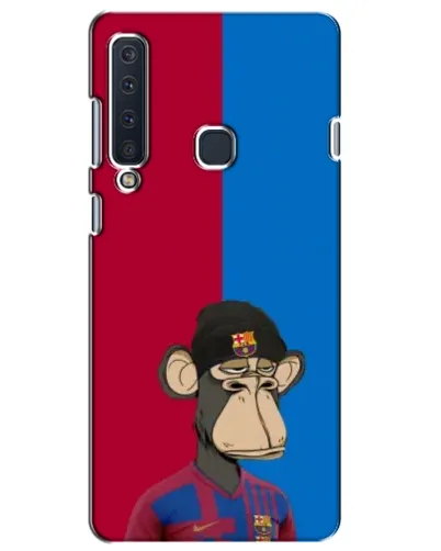 Чехол для Samsung Galaxy A9 2018 (A920) с картинкой «Bored Ape — фанат Барсы» Чехол для Samsung Galaxy A9 2018 (A920) с картинкой «Bored Ape — фанат Барсы»