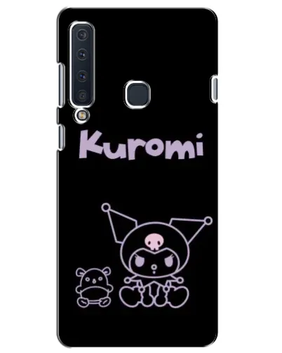 Чехол для Samsung Galaxy A9 2018 (A920) с картинкой «Kuromi — черный минимализм»