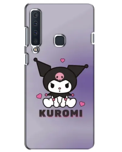 Чехол для Samsung Galaxy A9 2018 (A920) с картинкой «Kuromi — фиолетовый арт»
